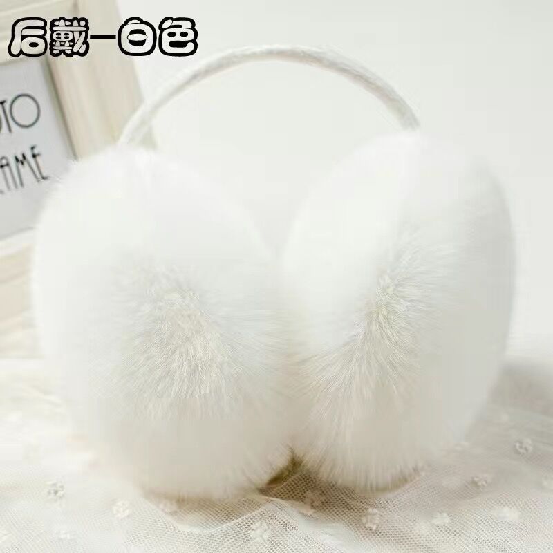 Picture of Winter after wearing earmuffs earmuffs women winter warm earmuffs winter earmuffs women's earmuffs men's earmuffs factory outlet
