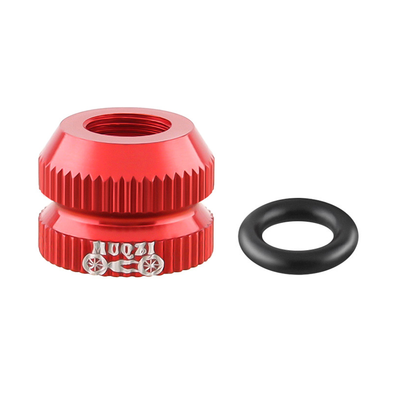 Picture of MUQZI mountain road dead fly bicycle French nozzle NUT vacuum tire air nozzle nut inner tube valve