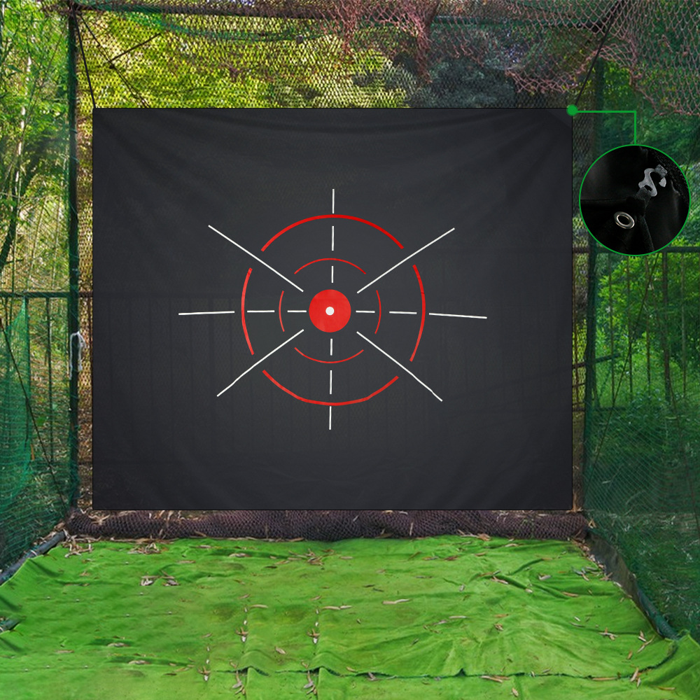Golf Strike Cloth Swing Rod Cutting Bull's Eye Cloth Exercise Net Special Strike Cloth Multifunctional mercerized Velvet Target Cloth