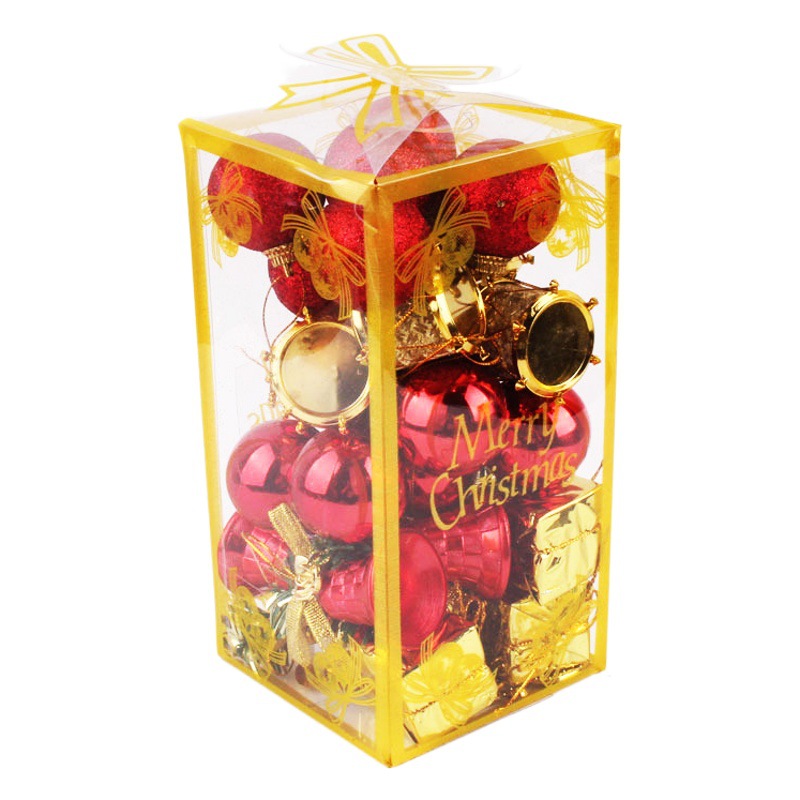 Christmas decoration box 32 wedding ornaments gift bag Christmas supplies package pendant wholesale