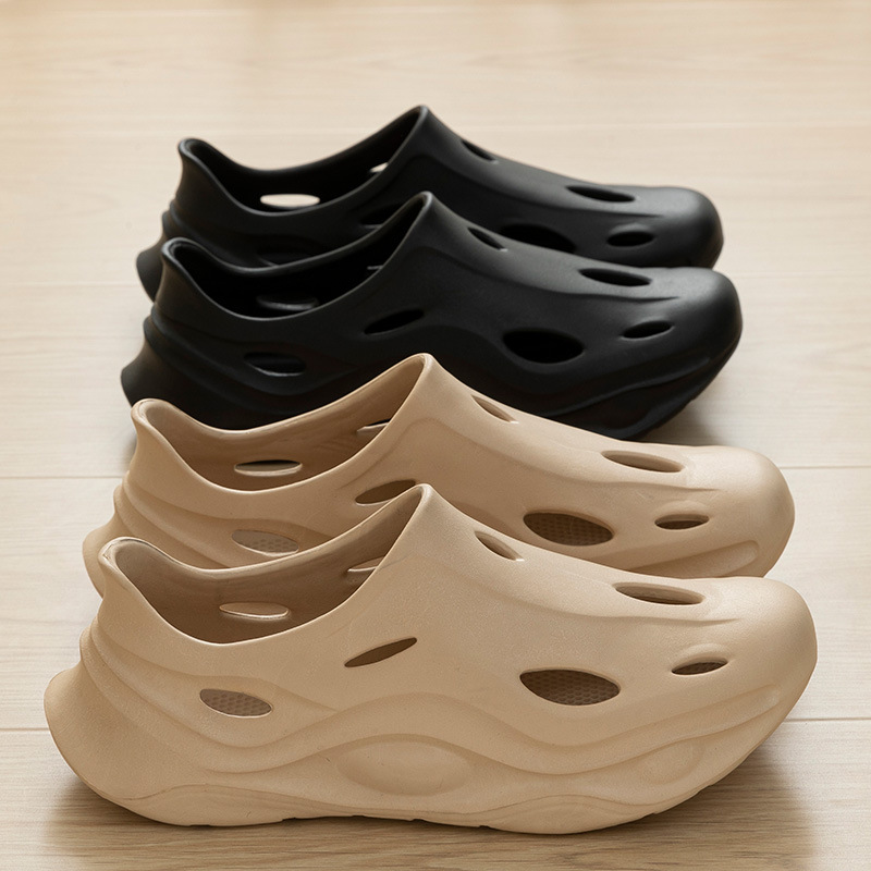 Hole Shoes Men's Casual Shoes sneaker Sneakers Men's Tracing Shoes Beach Shoes Men's EVA Wading Shoes Outer Wear Sandals Men