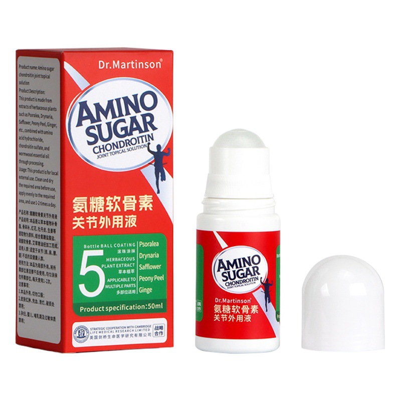 Glucosamine Chondroitin moxibustion liquid wholesale 50ml ball-type activating collaterals whole body massage skin penetrating fever bone penetrating liquid