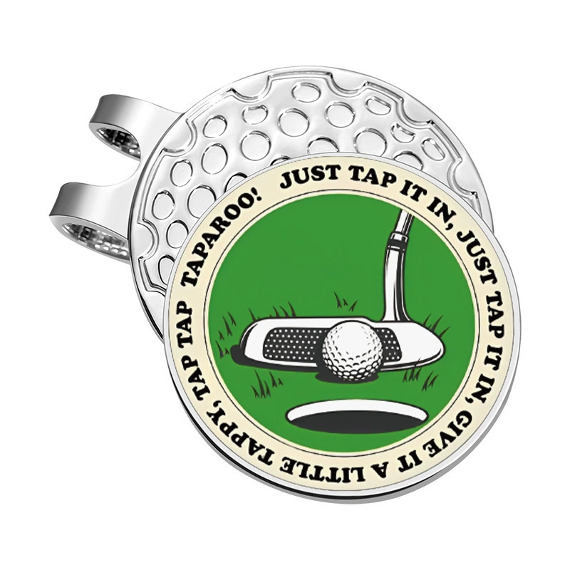 Picture of Golf cap clip magnetic ball mark metal mark cross-border hot sale