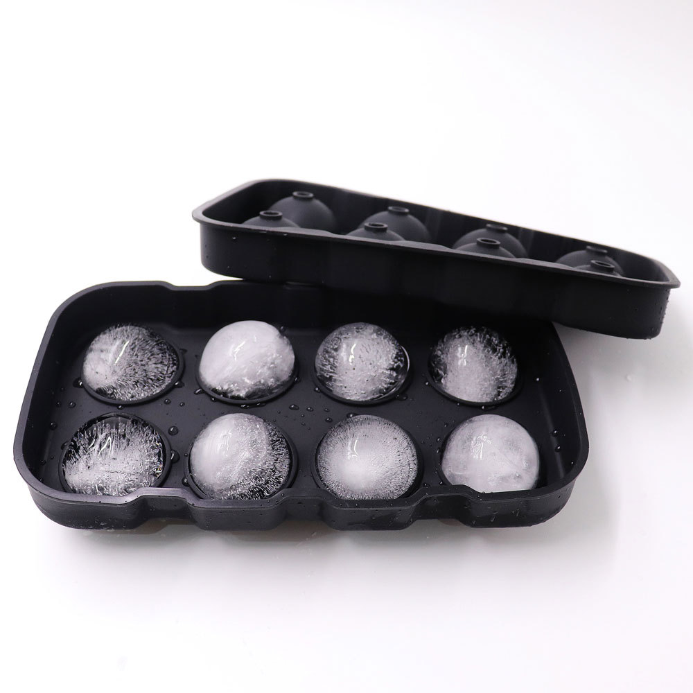 Picture of Amazon Direct Supply 8-hole Silicone Ice Ball Mold Cross-border Platinum Silicone Ice Block Mold Bar Round Ice Mold
