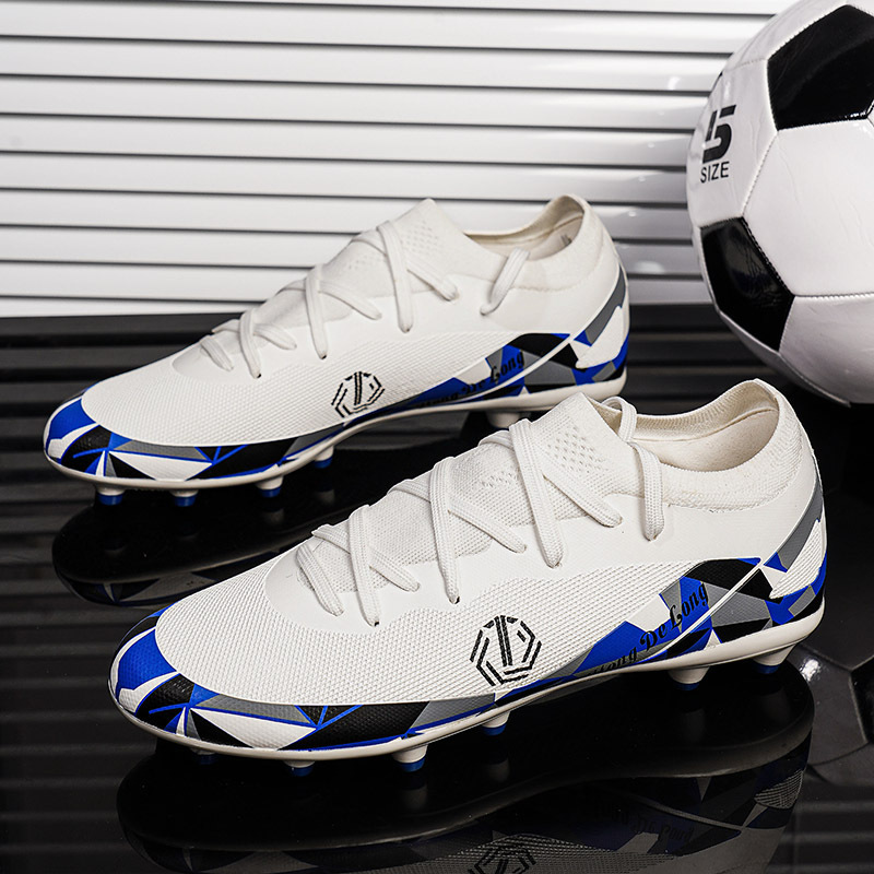 Cross-Border Xiyin Summer New Football Shoes for Men and Women, Students, Adult Games, Long Spike Training Artificial Football Shoes