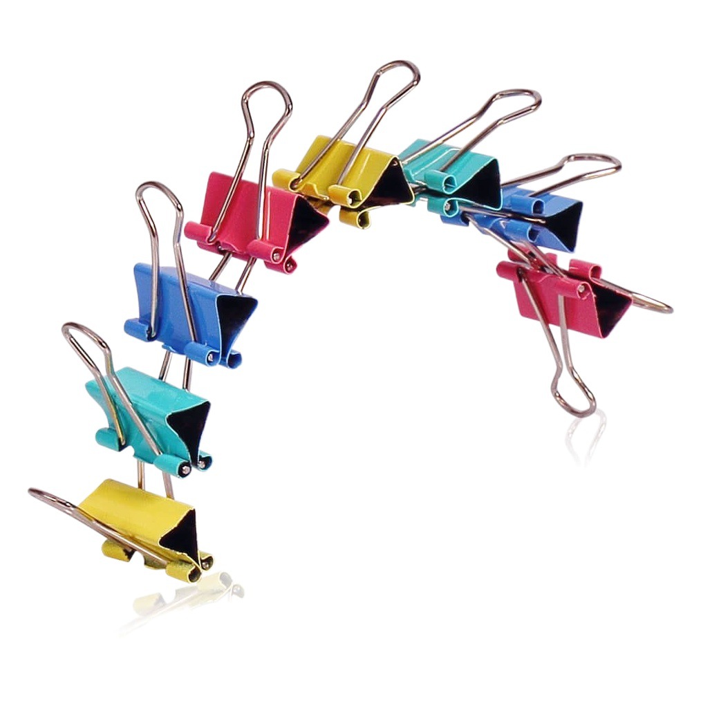 Complete specifications black color long tail clip dovetail clip metal binding clip office stationery ticket clip