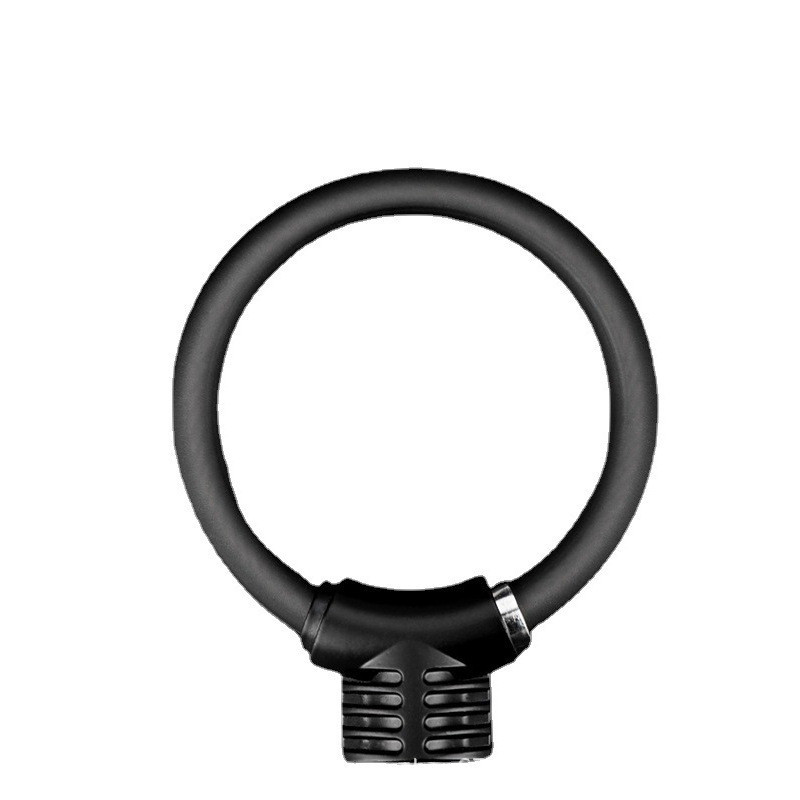 Bicycle ring lock anti-theft lock bicycle portable mini safety lock racket lock bold cable lock