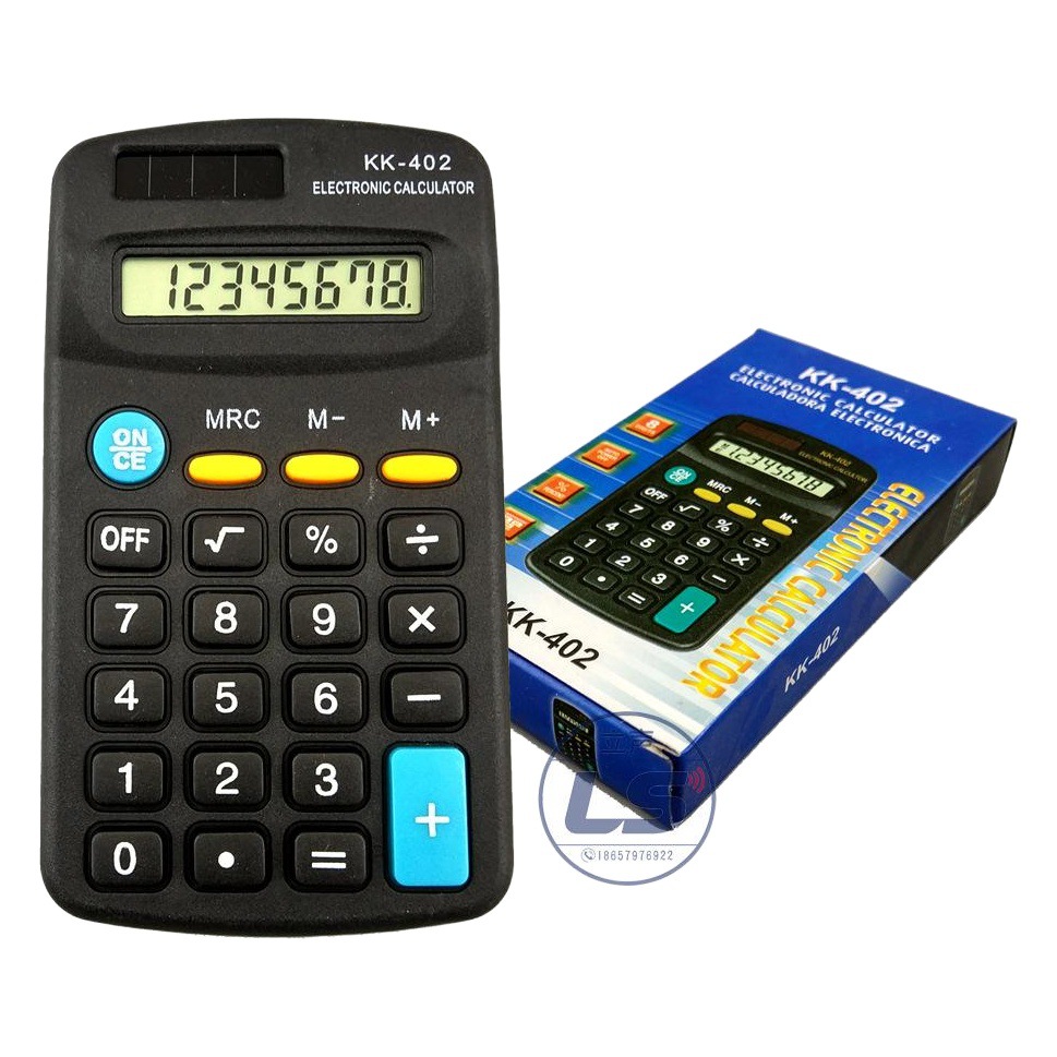Calculator Wholesale Cute Fan You Calculator Cross-Border Trade Handheld Portable Computer Kk402