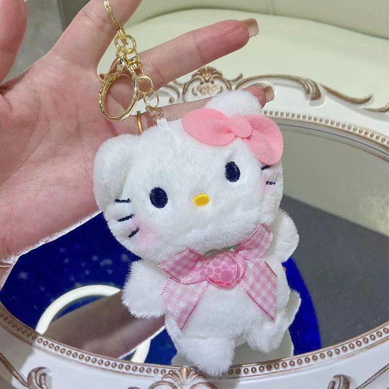 Picture of Cute pet Darling kulomi dog melody plush doll key chain pendant student female schoolbag key chain