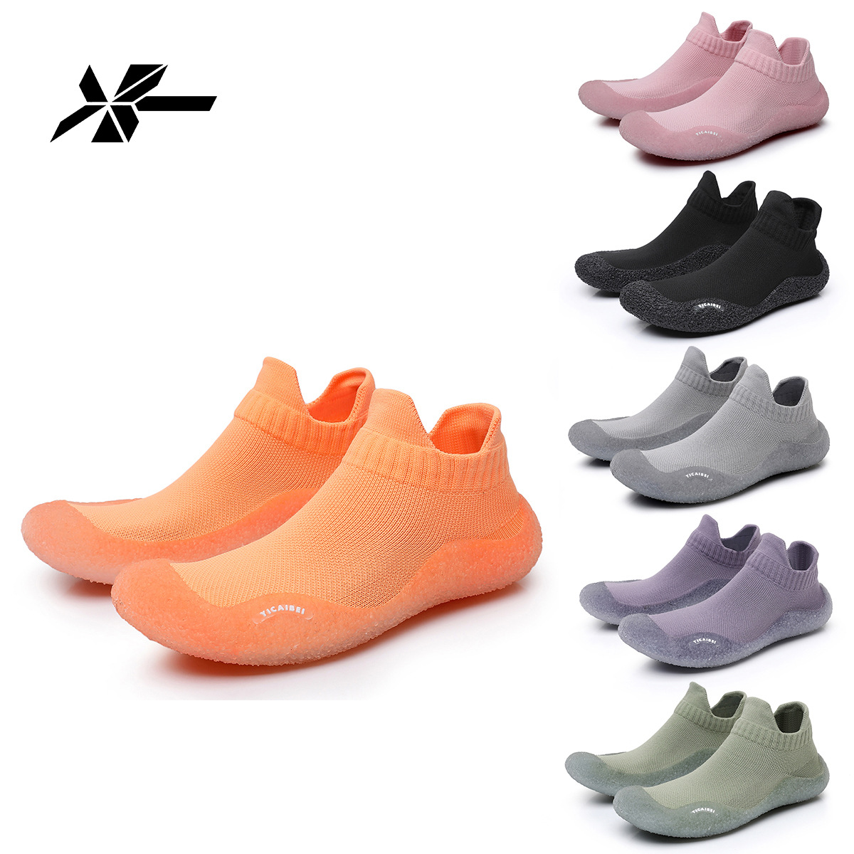 Picture of Cross-Border New Women's Quick-Drying Beach Shoes Non-Slip Soft Sole Outdoor Wading and River Tracing Shoes Indoor Fitness Floor Yoga Shoes