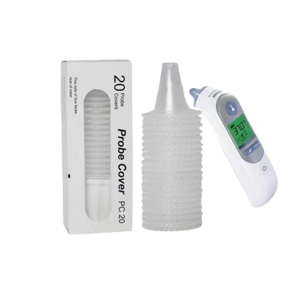Picture of Ear temperature sleeve ear temperature gun sleeve eight years manufacturers specializing in the production of disposable ear temperature sleeve universal Braun ear temperature sleeve