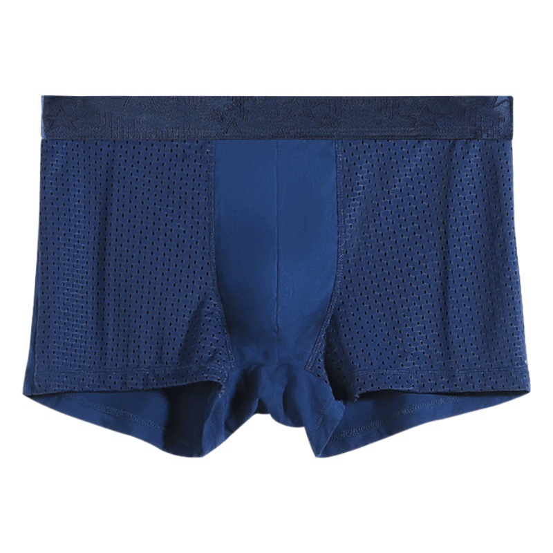 Men's Underwear Men's Ice Silk Boxer Pants Sports Boxer Pants Comfortable Summer Comfortable Breathable Thin Underpants Head