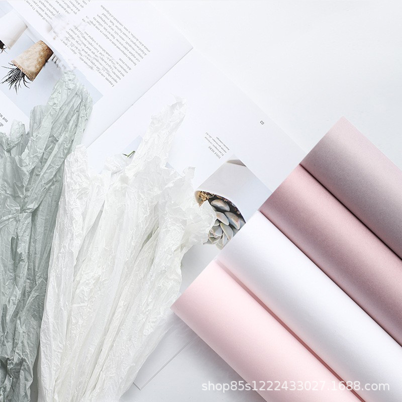 Pear paper white cake baking bouquet packaging material lining fresh bouquet gift diy flower wrapping paper