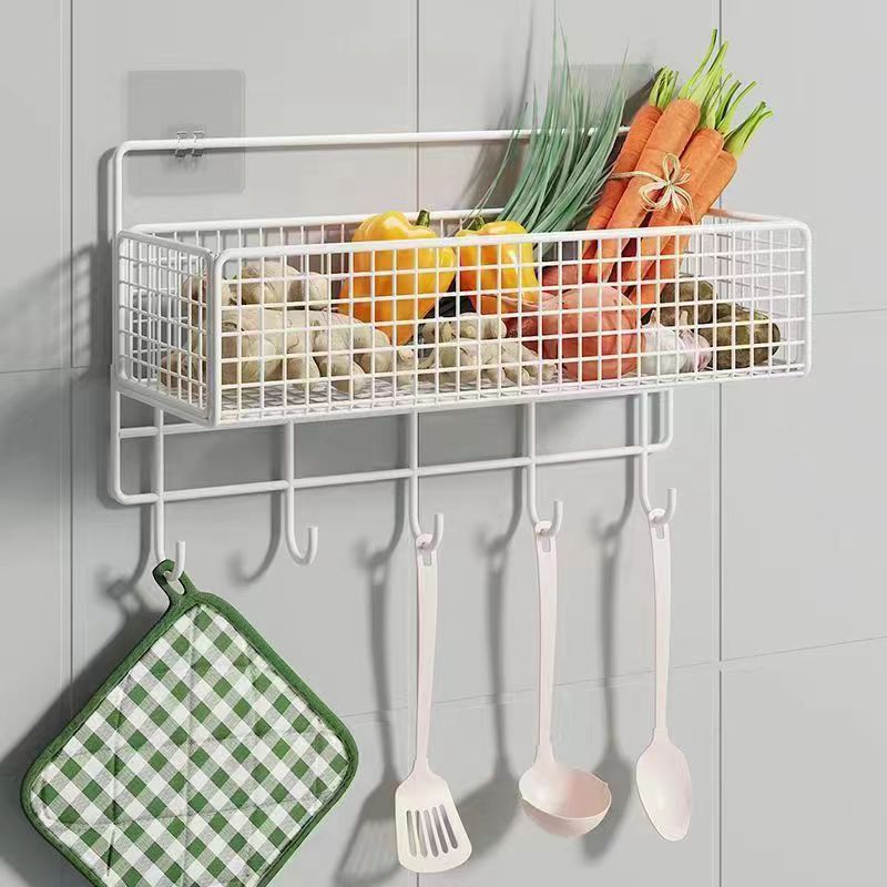 Picture of Bathroom Storage Rack punch-free wall-mounted toilet bath toilet washstand wall-mounted storage rack