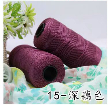 Picture of Three strands of nylon thread twine hook wire knitting hook hat shoes line car seat ice silk wool manufacturers wholesale