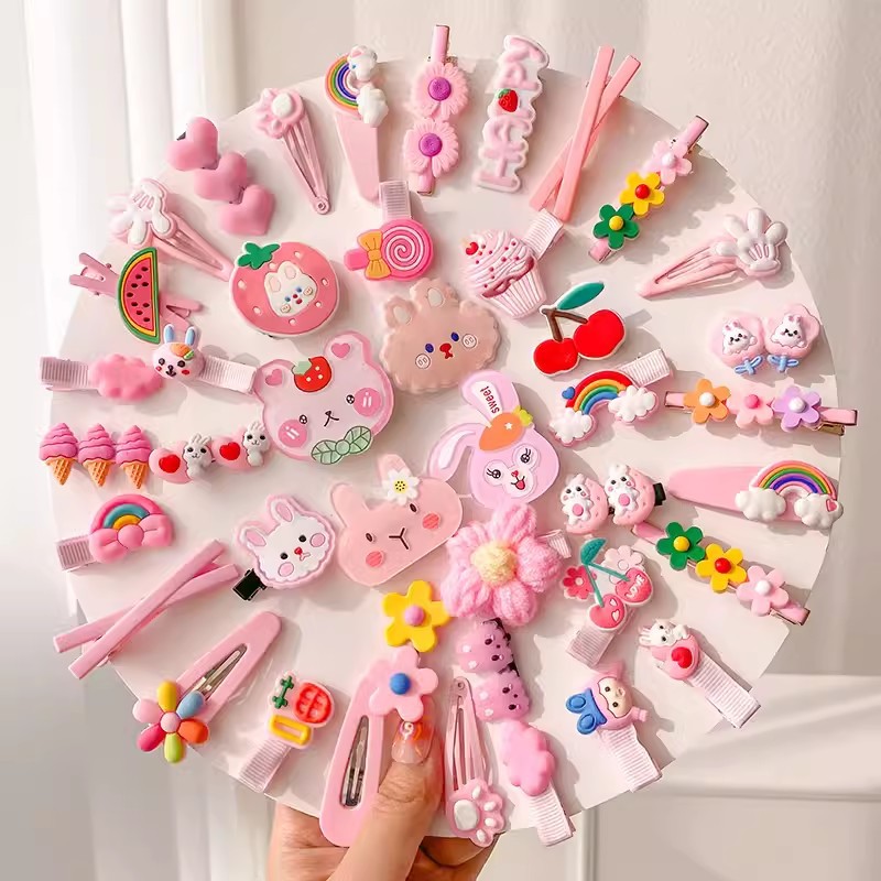 Little Girl Cute Clip Girls' Clip Baby Hairpin Women's Children's Hairpin 2024 New Headwear Super Cute Hair Accessories