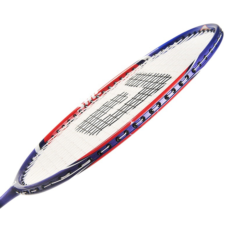Red Double Happiness Badminton Racket Genuine Durable Single and Double Racket Set Carbon Offensive Carbon Fiber Ultra Light One Wholesale
