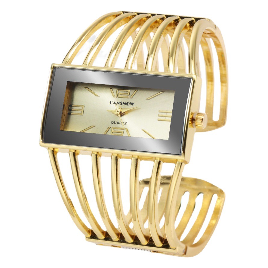 Foreign Trade CANSNOW Watch Explosions Hollow Fashion Handring Watch Quartz Watch All-match Temperament Ladies Bracelet Watch