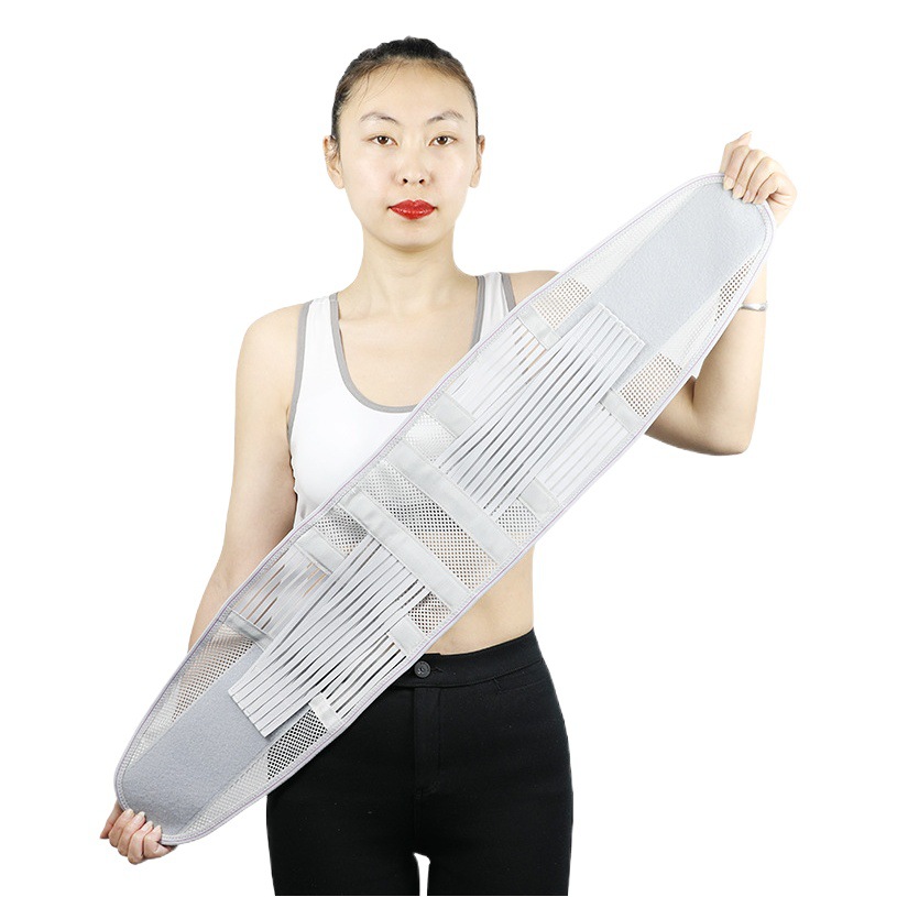 New Style Belt Thin Breathable Support Steel Plate Waist Support Waist Pain Out Unisex Waist Fixed Belt Belt Belt Belt