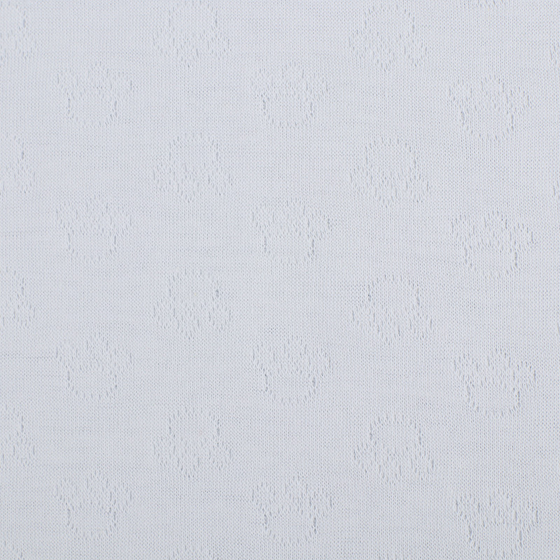 Picture of in stock Knitted Double-Layer Jacquard Unpadded Fabric Breathable Neonatal Monk Jompon Air Layer Fabric