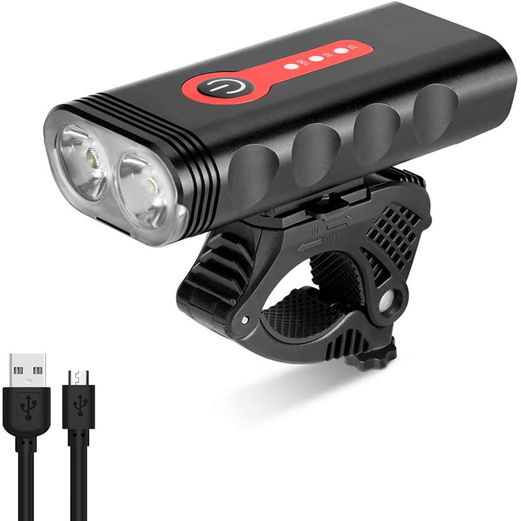 Bicycle Light Cycling Light Big Lumen Night Riding Light 1200 Lumen Road Car High Lumen Headlight Riding Equipment