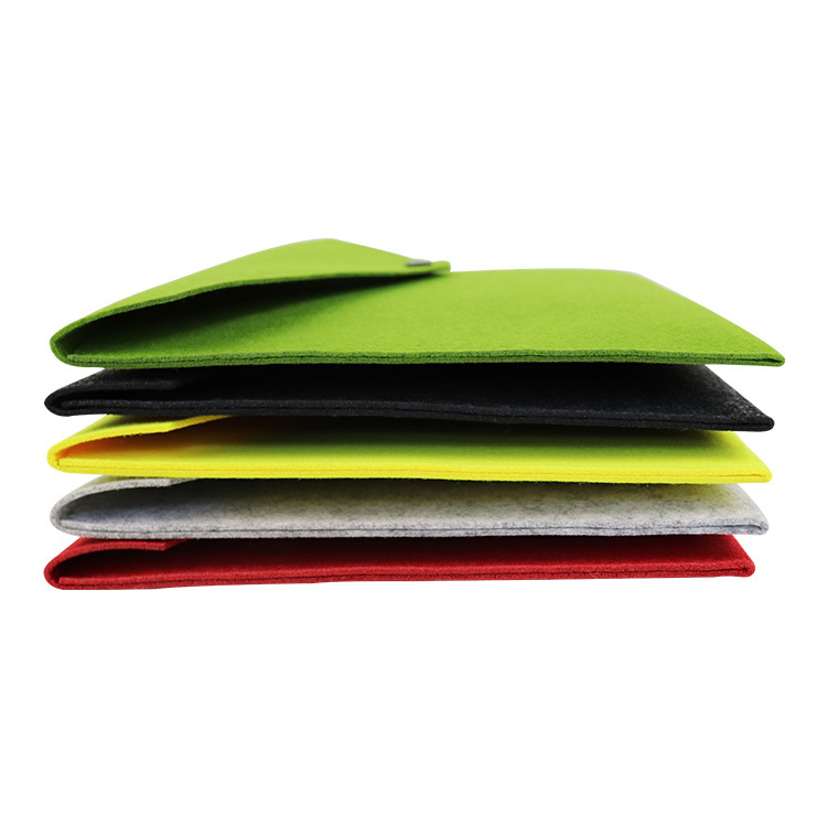 Picture of Cross-border wholesale A4 creative felt file bag portable file bag solid color felt products file bag customization
