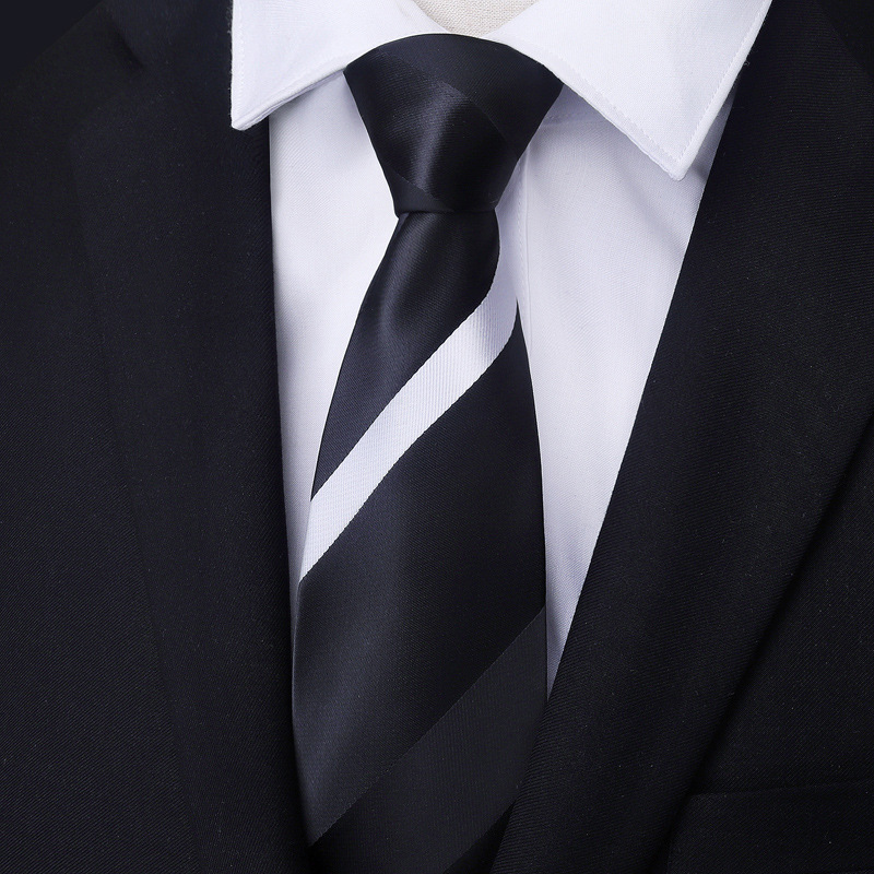 Picture of Tie Men's Dress Business A02 Zipper Professional Wedding Groom Korean Style Zipper Hand Tie Tie