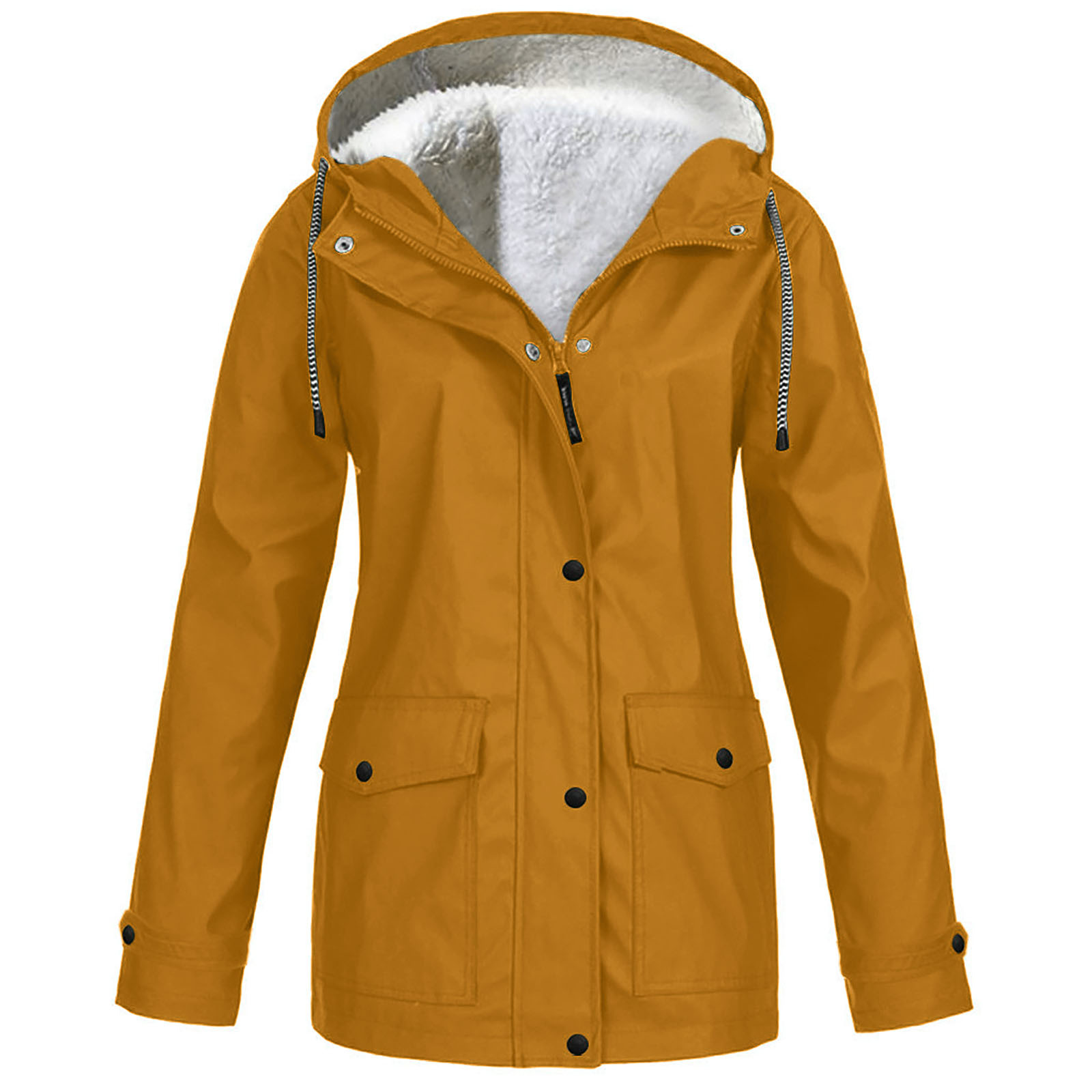 Picture of 2022 Amazon ebay Explosions European and American Autumn and Winter fleece-lined Jacket Outdoor Mountaineering Suit Hooded Jacket Rustic Jacket
