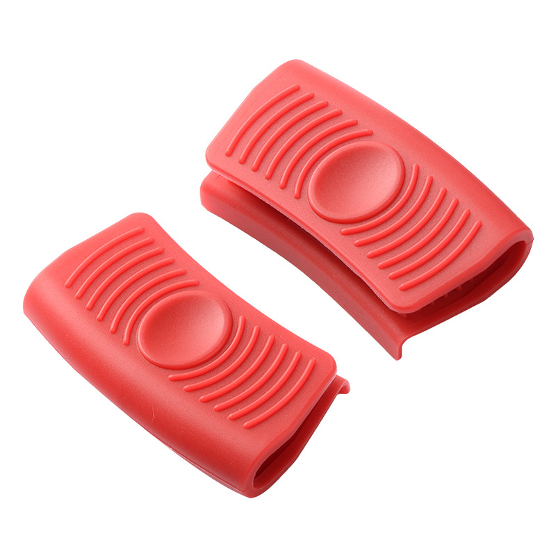 Picture of Silicone Pot Ear Cover Silicone Pot Handle Handle Silicone Thickened Handle Kitchen Pot Handle Heat Insulation Cover Wholesale