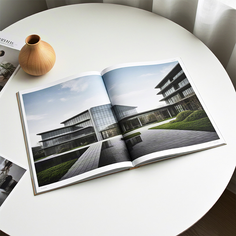 Picture of Album Printing, Corporate Brochure Customization, Design Manual Production, Hardcover Album Colorful Printing Production