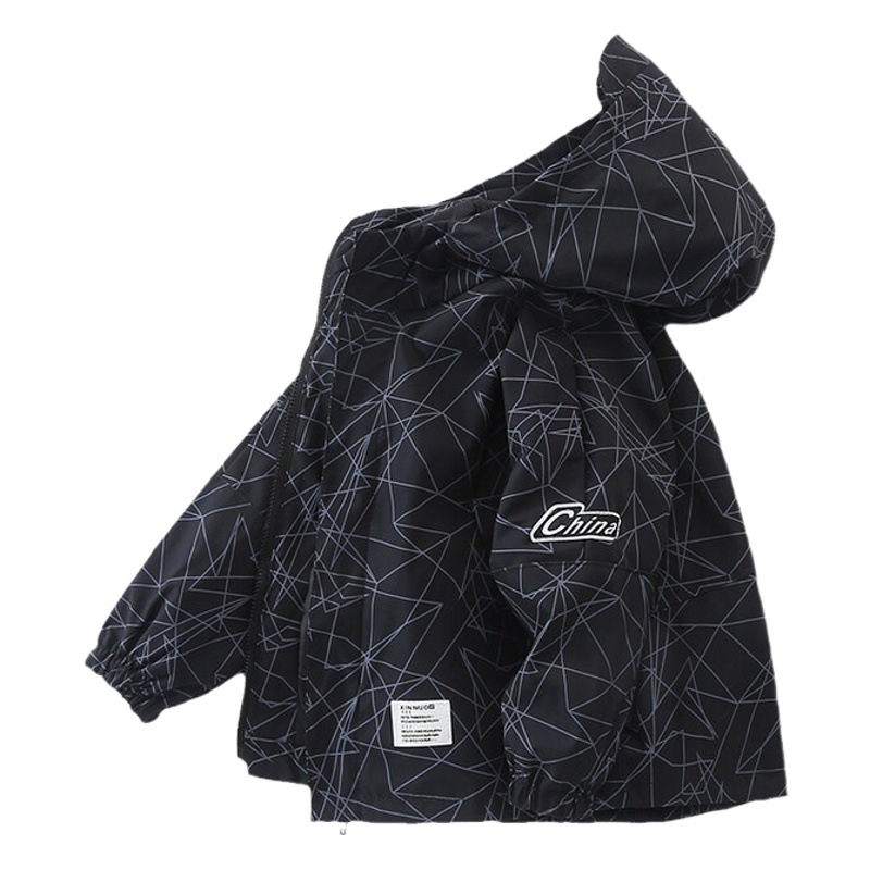 Picture of 2023 children's clothing Boys' new spring and autumn children's jacket middle and big children's autumn boys' trench coat jacket