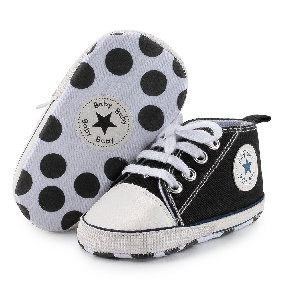 Picture of Amazon popular baby shoes baby shoes classic canvas shoes children's shoes soft bottom toddler shoes baby shoes