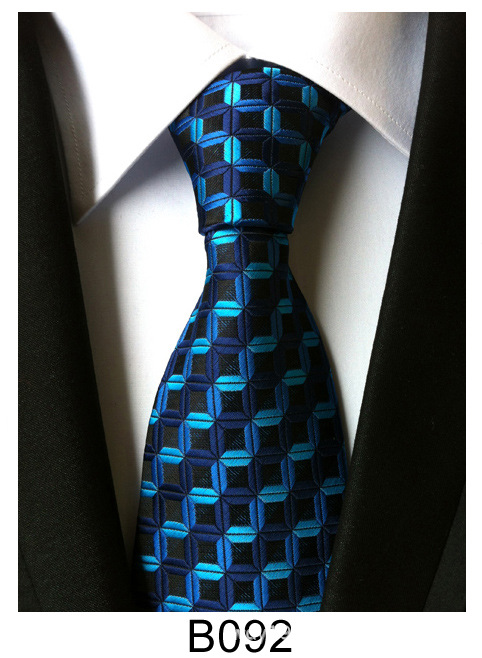 Picture of Manufacturers wholesale tie polyester jacquard tie men's casual formal wear professional business tie in stock supply