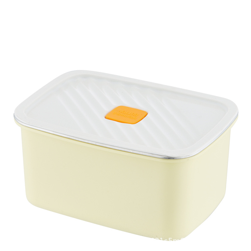 Picture of Fresh-keeping Box 316 Stainless Steel Lunch Box Student Office Student Square Lunch Box Non-magnetic Deepening Sealed Box Lunch Box with Lid