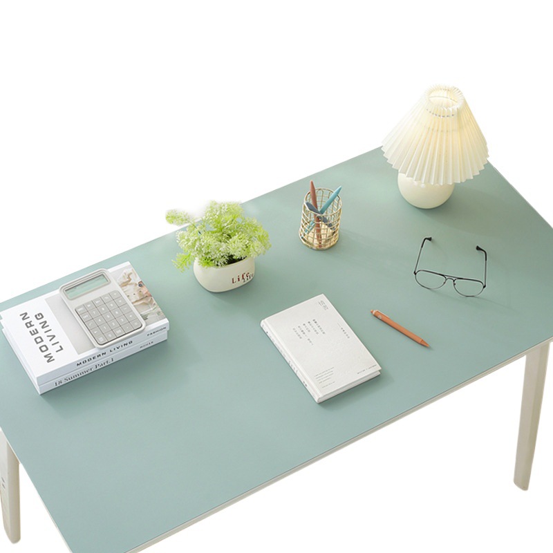 Student School special environmental protection eye protection table mat pu leather office table protective mat waterproof disposable children's tablecloth