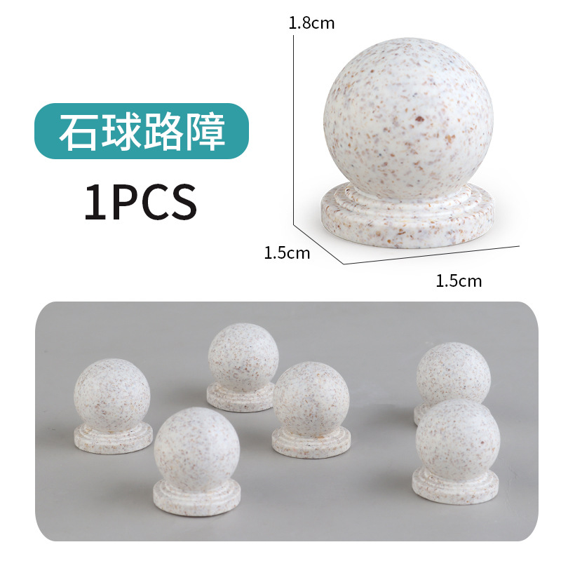 Picture of Cross-border miniature model children's teaching cognitive toys road traffic parking lot roadblock simulation props