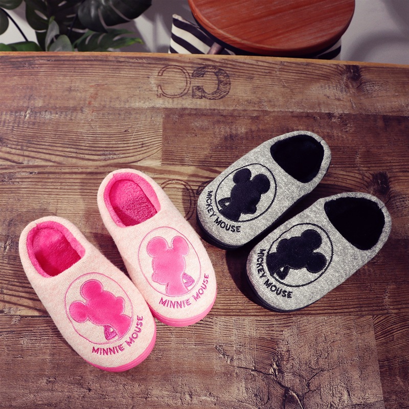 [30% off Rush Sale] New Winter Cartoon Kidsren's Cotton Slippers for Middle-Aged Kidsren and Babies, Cute Family Home