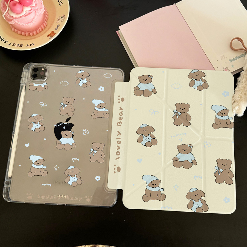 Picture of For iPad11 protective cover air7 shell transparent anti-bending pro Apple 11 inch new mini7 cartoon painting
