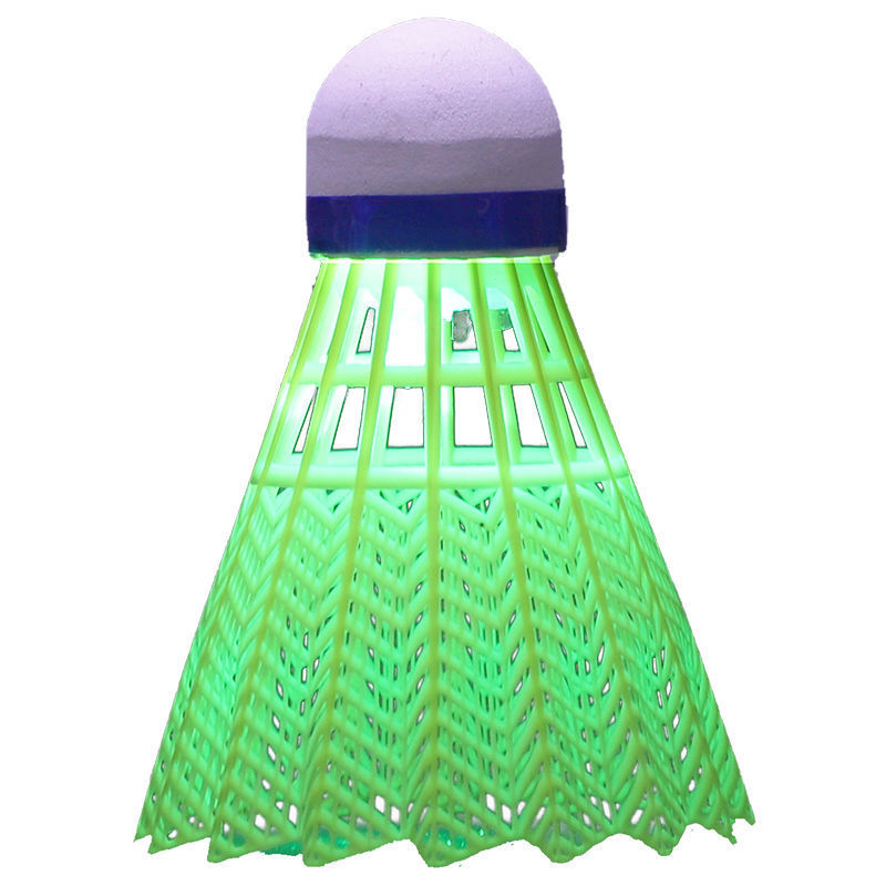 Picture of Luminous Badminton Plastic Nylon Luminous Badminton Wholesale Exercise Colorful LED Outdoor Indoor Training Ball