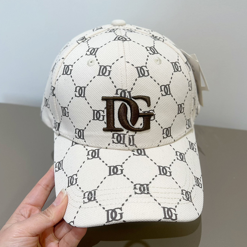 Picture of Spring and Summer New Letter Embroidered Hard Top Baseball Cap Women's Fashion Sunshade Cap Big Head Sun Protection Hat Men's Trendy