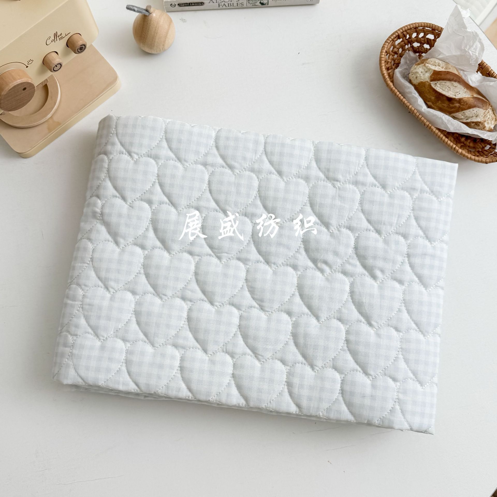 Picture of 40 Quilted Cotton Cotton Dopamine Plaid Floral Fabric Quilted Autumn and Winter Cotton-padded Jacket Cotton-padded Jacket Bag Cotton-padded Jacket
