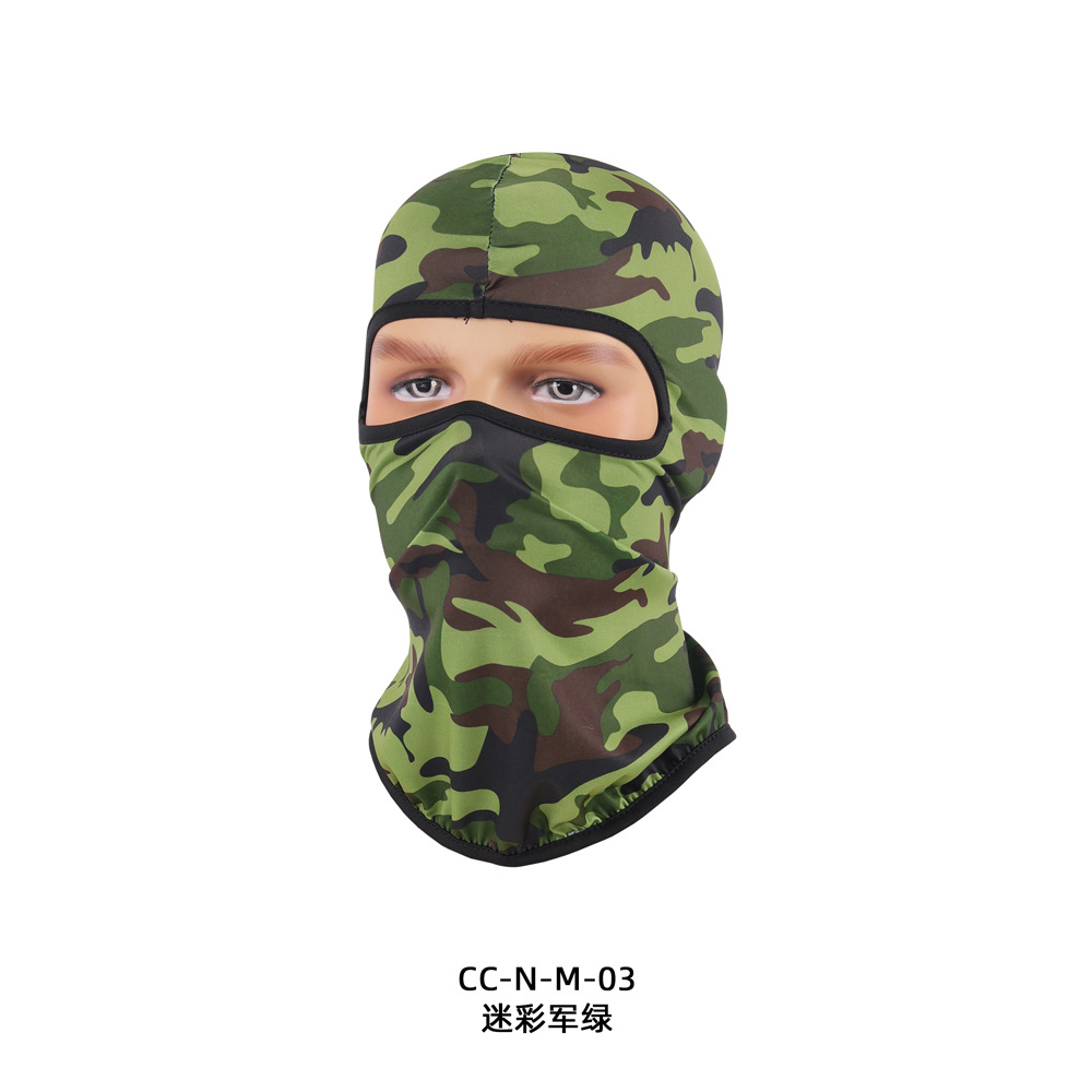 Picture of Milk Silk Lycra Soft Equipment Outdoor Cycling Bicycle Motorcycle Windproof Sunproof Dustproof Mask Mask Headband
