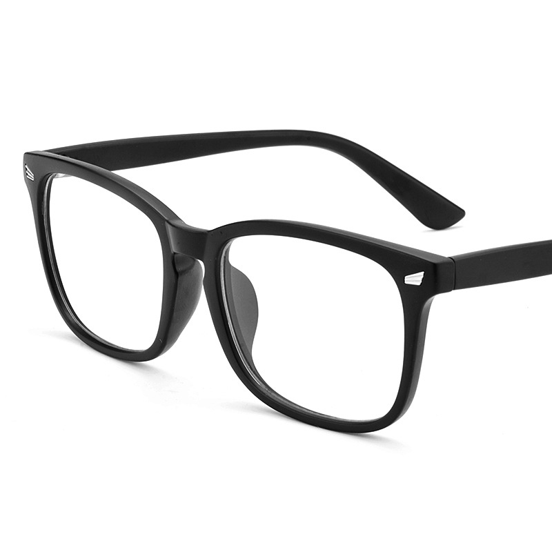 Picture of Jite 5010 Flat Simple Square Glasses Frame Full Frame Glasses Rivet Anti-Blue Light Glasses