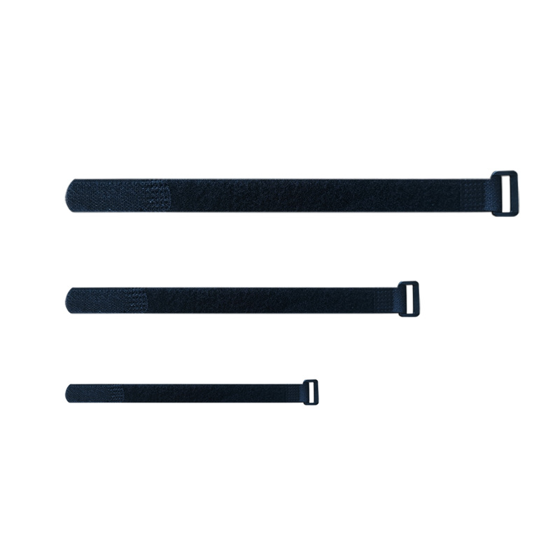 Picture of Buckle back hook and loop tie strap binding self-locking adjustable reusable drone factory wholesale