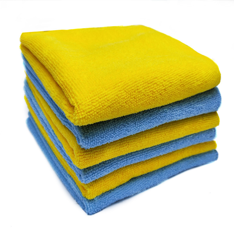 Factory wholesale in stock super absorbent microfiber warp knitting car washing polishing waxing cloth thickened multifunctional cleaning