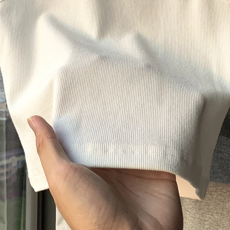 Picture of Foundation Threaded Camisole Women's Outer Wear Summer New Slim-fit Short Sleeveless T-shirt Inner Base Shirt Top