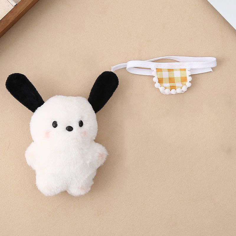 Picture of Cyber Celebrant Pilot Blush Parchal Dog Plush Doll Keychain Girl Pericardium Bag Pendant Pendant Doll Doll