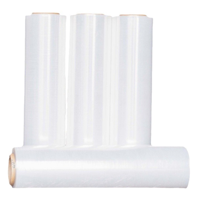 Manufacturer Wholesale Bio-Based Certified Degradation Stretch Film Starch Sugar Cane-Based Industrial Transparent Plastic Film Packaging Film