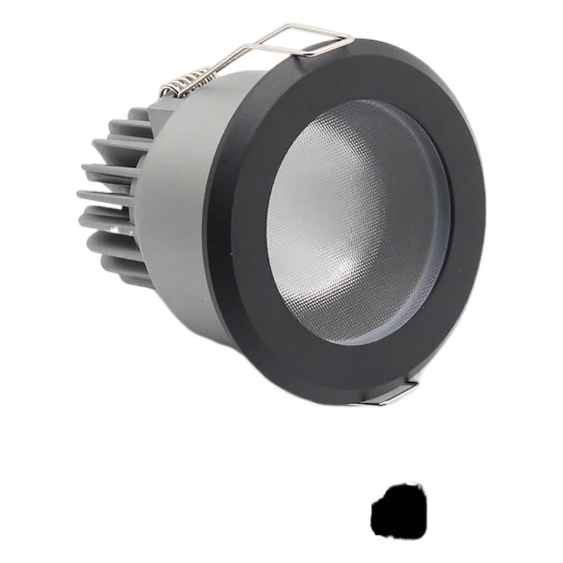 Led Spotlight High Cri Waterproof Cob Anti-Fog and Dust-Proof Downlight Bathroom Toilet Kitchen Ip65 Embedded Spotlight