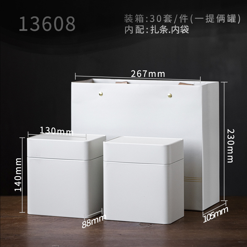 Picture of Custom Tea Can Phoenix Single Cong White Tea Sealed Tinplate Metal Can Portable Storage Tea Packaging Gift Box Empty Box